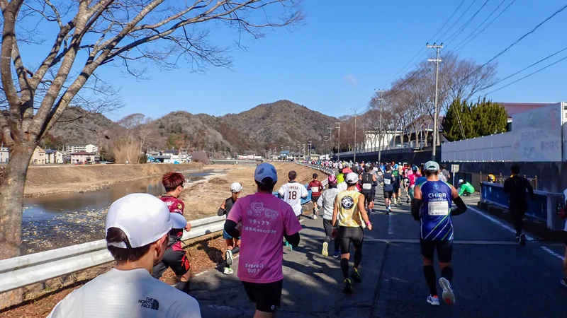 世界遺産姫路城マラソン2025完走記｜夢前川沿いを走り姫路城へ