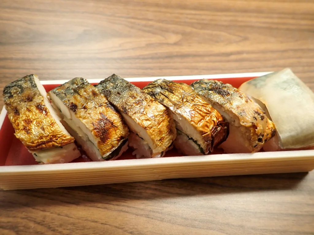 焼鯖すし